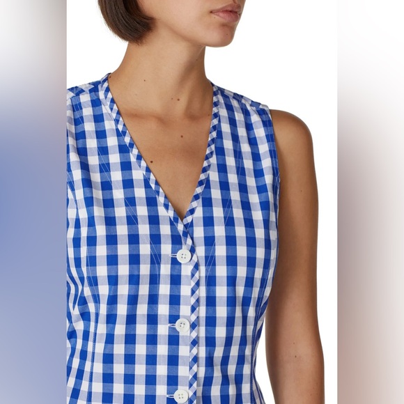 Polo Ralph Lauren Plaid Meg Dress • size 6 • blue and white gingham - Picture 4 of 15